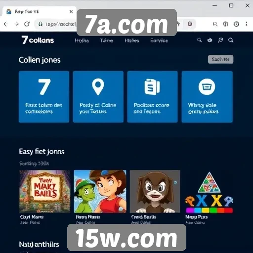 Análise das funcionalidades do site 7a.com